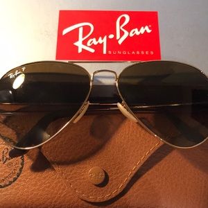 Rayban Polarized Aviator Sunglasses RB3025